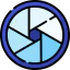 Camera shutter icon 64x64