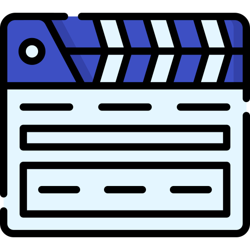 Clapperboard icon