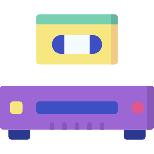 Vhs player icône