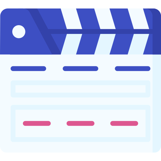 Clapperboard icon