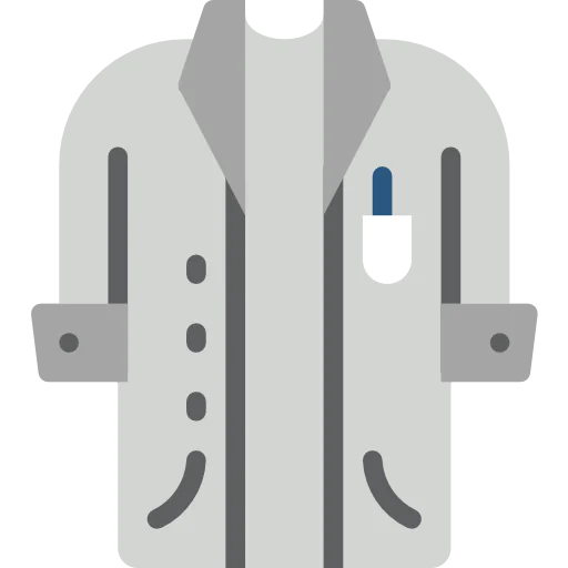 Lab coat icon