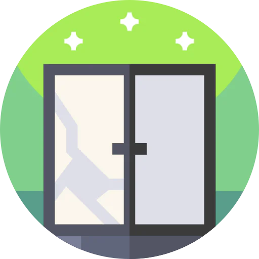 Broken window icon