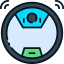 Robot vacuum cleaner 图标 64x64