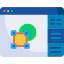Web design ícono 64x64