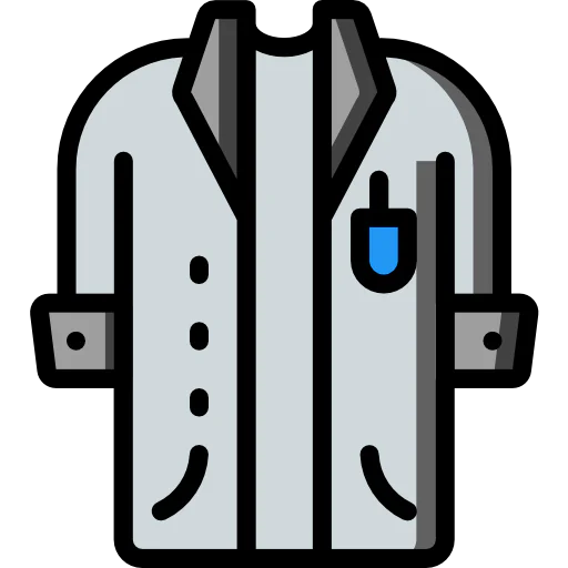 Lab coat icon