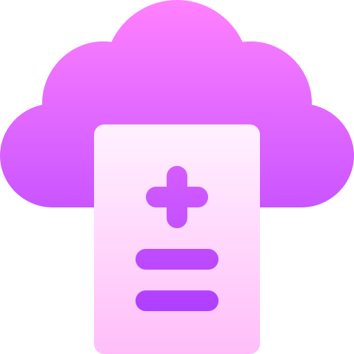 Cloud storage icon