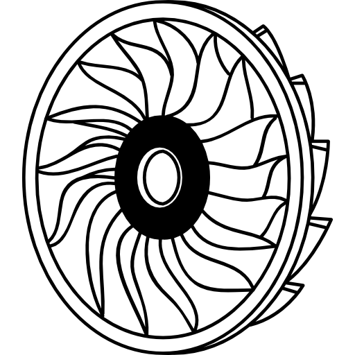 Turgo turbine 图标