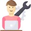 Online support icon 64x64