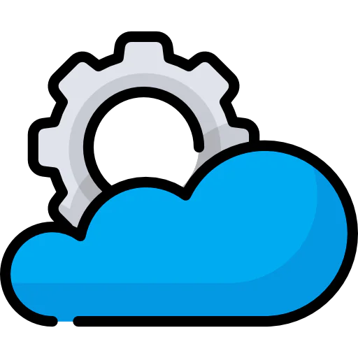 Cloud computing icône