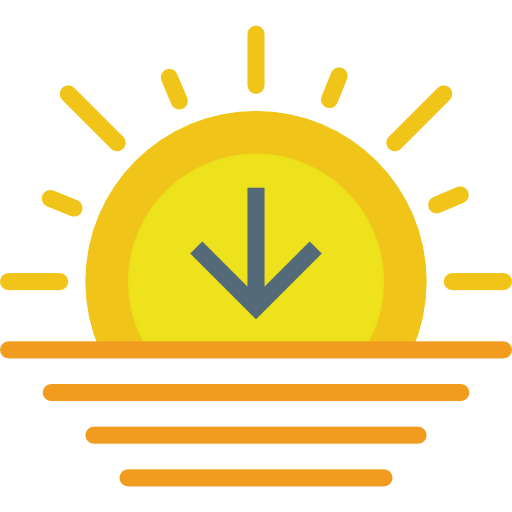 Sunset icon
