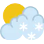 Утренний снег иконка 64x64
