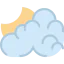 Cloudy night アイコン 64x64