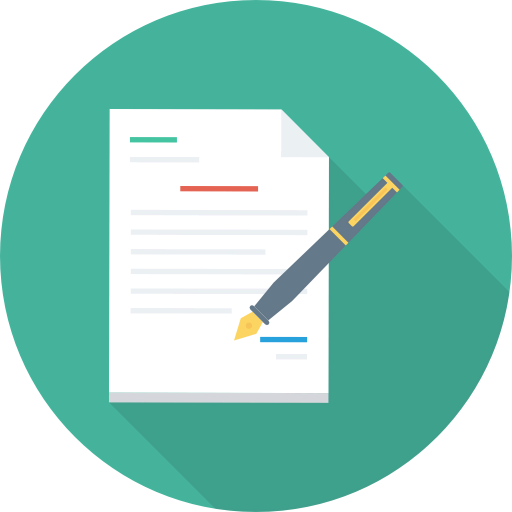 Contract icon