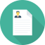 Curriculum vitae icon 64x64