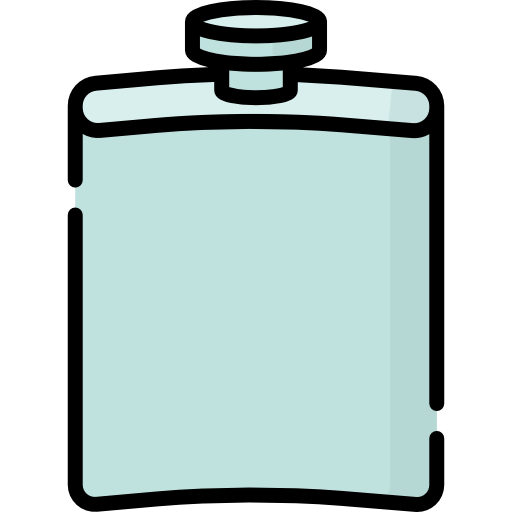 Hip flask icon