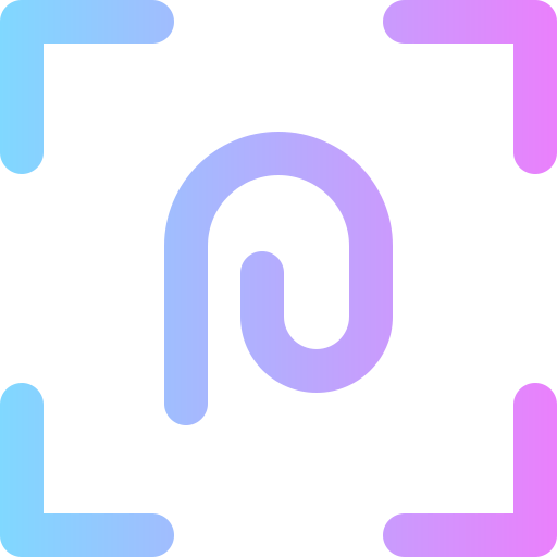 Fingerprint scan icon