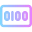 Binary code ícono 64x64