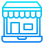 Online shop icon 64x64