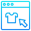 Shopping online icon 64x64