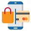 Shopping online icon 64x64