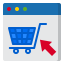 Shopping cart icon 64x64