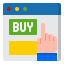 Shopping online icon 64x64
