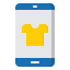 Online shopping icon 64x64