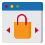 Shopping online icon 64x64