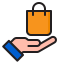 Shopping bag icon 64x64