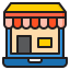 Online shop icon 64x64