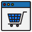 Shopping cart icon 64x64