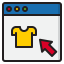 Shopping online icon 64x64