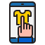 Online shopping icon 64x64