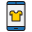Online shopping icon 64x64