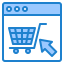 Shopping cart icon 64x64