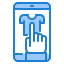 Online shopping icon 64x64
