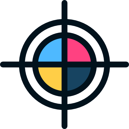 Circular target icon