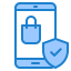 Secure shopping icon 64x64