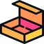 Открытая коробка иконка 64x64