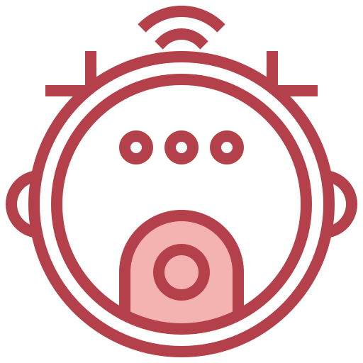 Robot vacuum icon