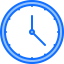 Circular clock ícono 64x64