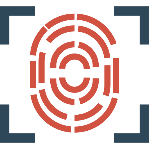 Fingerprint scan ícono