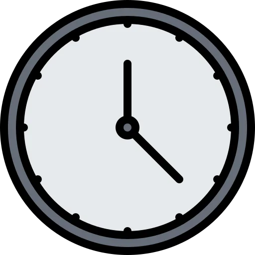 Circular clock Ikona