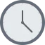 Circular clock icon 64x64