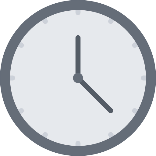 Circular clock icon