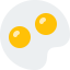 Fried eggs icon 64x64
