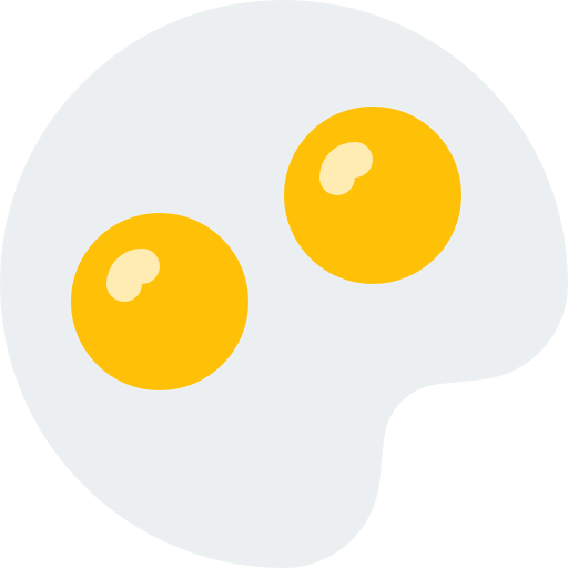 Fried eggs icône