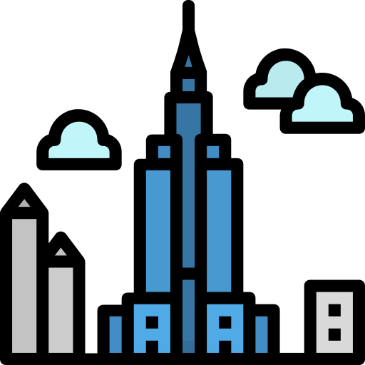 Empire state building ícone