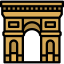 Arc de triomphe icon 64x64