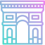 Триумфальная арка иконка 64x64